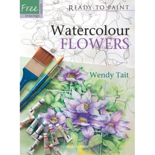 Watercolour Flowers - Ready to Paint