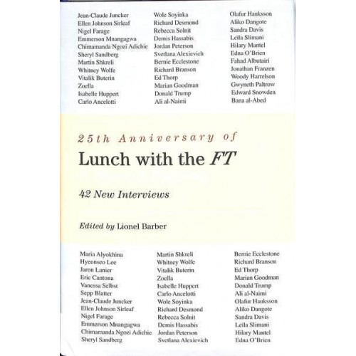 Lunch With the FT A Second Helping