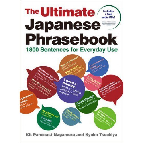 Ultimate Japanese Phrasebook: 1800 Sentences For Everyday Use