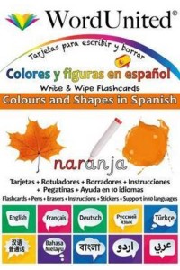 Colours and Shapes in Spanish Write & Wipe Flashcards - Write & Wipe