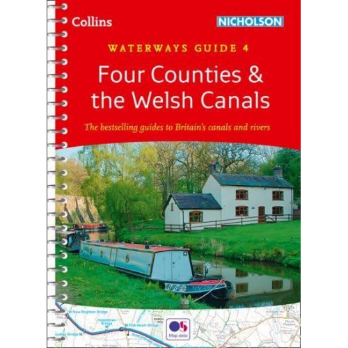Four Counties & The Welsh Canals - Collins Nicholson Waterways Guide