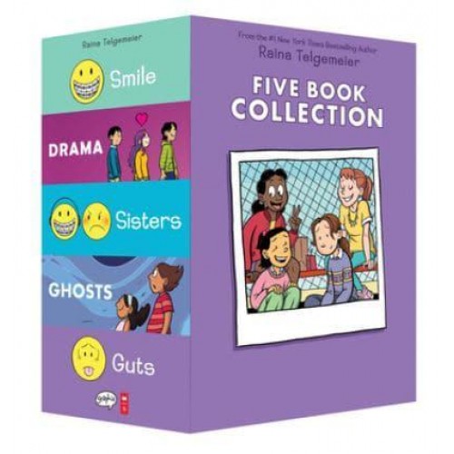 Raina Telgemeier Five Book Collection