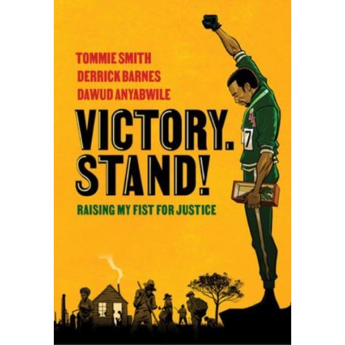 Victory. Stand! Raising My Fist for Justice