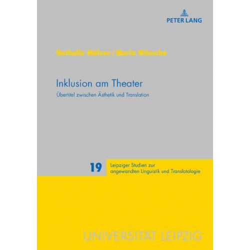 Inklusion Am Theater Uebertitel Zwischen Aesthetik Und Translation