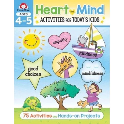 Heart and Mind Activities for Today's Kids Workbook, Age 4 - 5 - Heart and Mind Activities for Today's Kids
