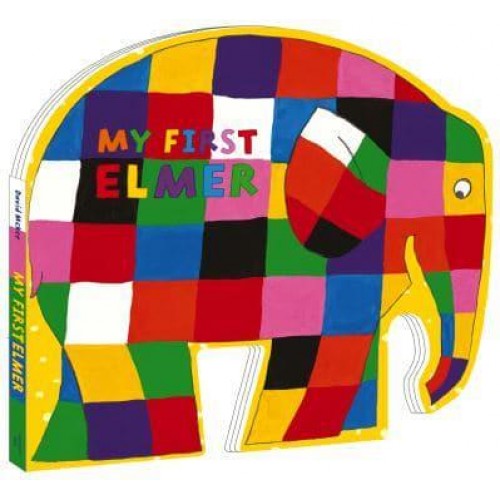 My First Elmer - Elmer Shaped Board Books