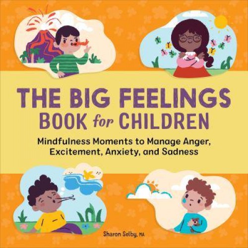 The Big Feelings Book for Children Mindfulness Moments to Manage Anger, Excitement, Anxiety, and Sadness