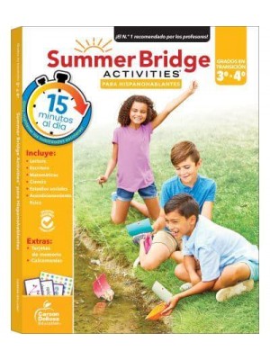 Summer Bridge Activities Spanish 3-4, Grades 3 - 4 - Summer Bridge Activities