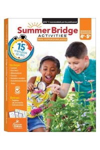 Summer Bridge Activities Spanish 4-5, Grades 4 - 5 - Summer Bridge Activities