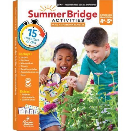 Summer Bridge Activities Spanish 4-5, Grades 4 - 5 - Summer Bridge Activities