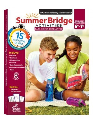 Summer Bridge Activities Spanish 6-7, Grades 6 - 7 - Summer Bridge Activities