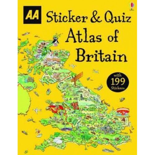 Sticker & Quiz Atlas of Britain