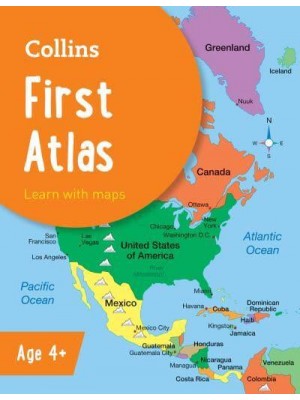 Collins First Atlas Learn With Maps - Collins School Atlases