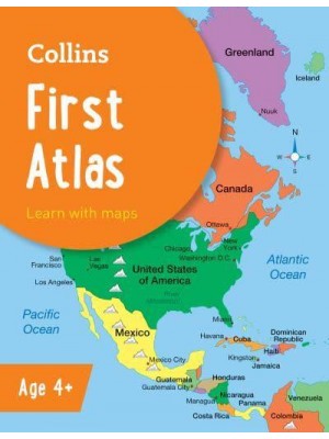 Collins First Atlas Learn With Maps - Collins School Atlases