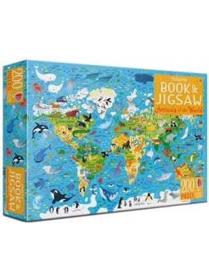 Usborne Book and Jigsaw Animals of the World - Usborne Book and Jigsaw