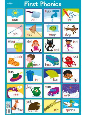 First Phonics - Collins Children's Poster