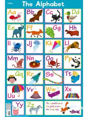 Alphabet - Collins Children's Poster