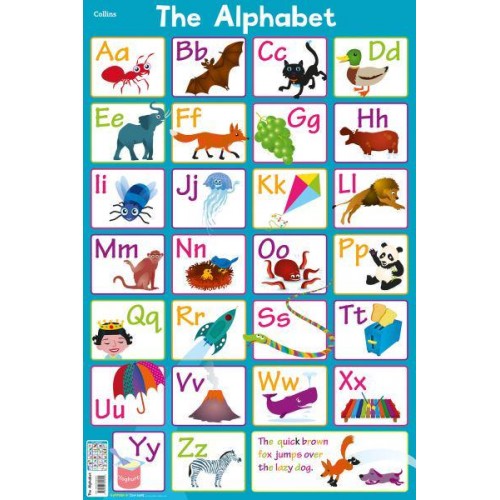 Alphabet - Collins Children's Poster