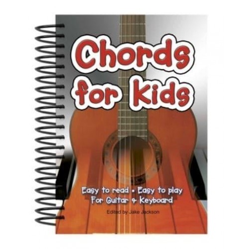 Chords For Kids Easy to Read, Easy to Play, For Guitar & Keyboard - Easy-to-Use