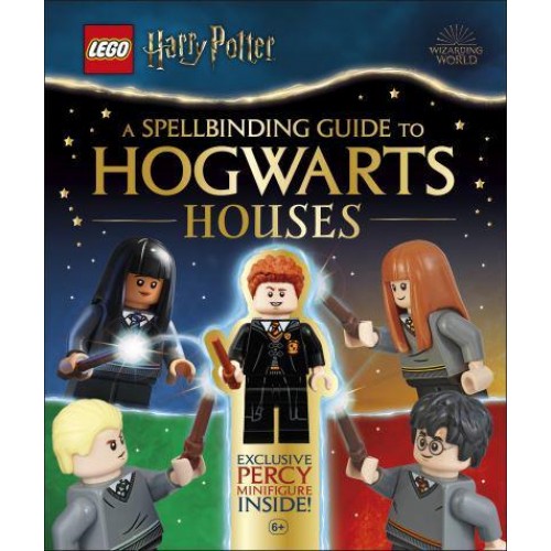 LEGO Harry Potter A Spellbinding Guide to Hogwarts Houses With Exclusive Percy Weasley Minifigure