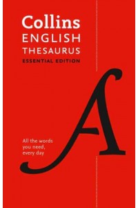 Collins English Thesaurus - Collins Essential