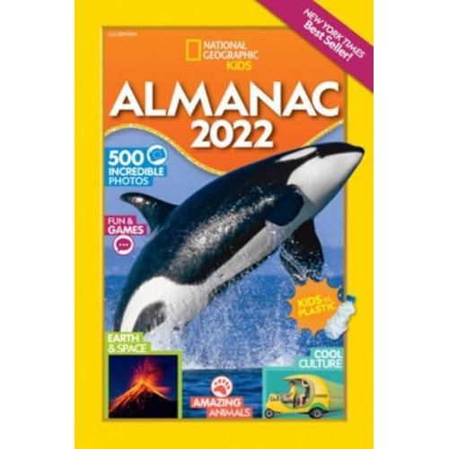 National Geographic Kids Almanac 2022, U.S. Edition (Library Edition)