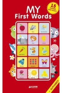 My First Words 15 Clever Mini-Books Box Set - Clever Mini Board Books
