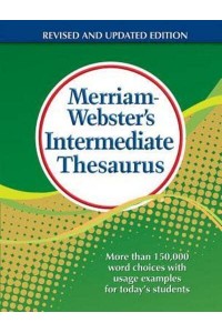 Merriam-Webster's Intermediate Thesaurus