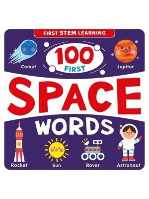100 First Space Words Stem Picture Dictionary