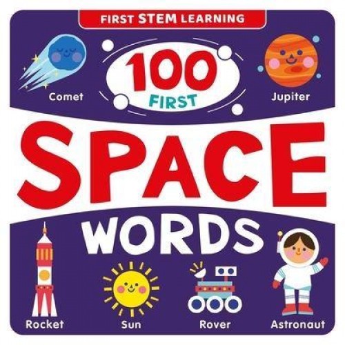 100 First Space Words Stem Picture Dictionary