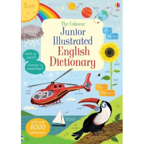The Usborne Junior Illustrated English Dictionary - Illustrated Dictionaries and Thesauruses