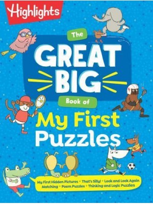 The Great Big Book of My First Puzzles - Great Big Puzzle Books