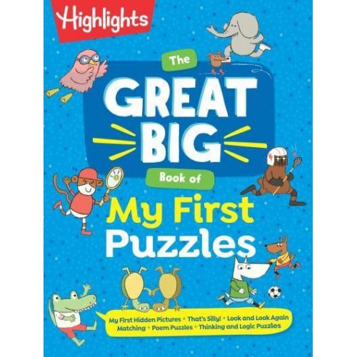The Great Big Book of My First Puzzles - Great Big Puzzle Books