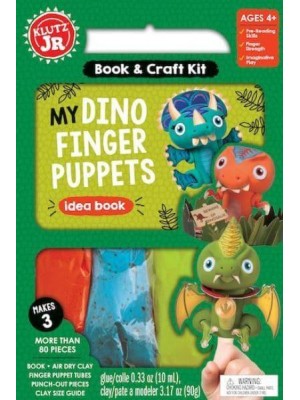 My Dino Finger Puppets - Klutz Junior