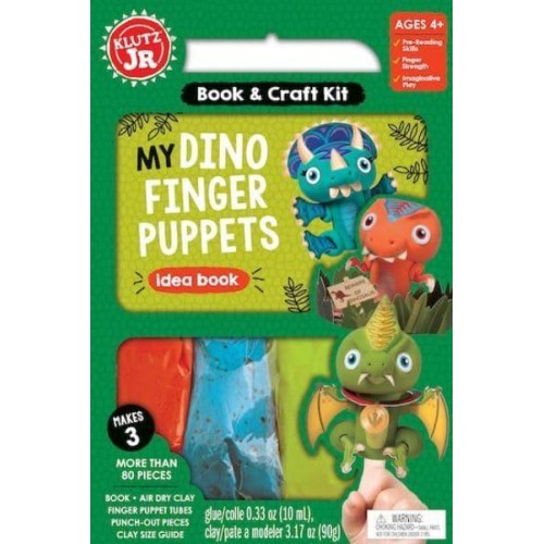 My Dino Finger Puppets - Klutz Junior