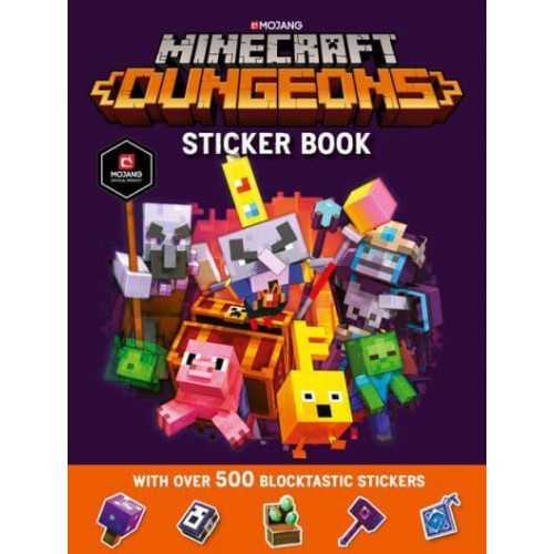 Minecraft Dungeons Sticker Book