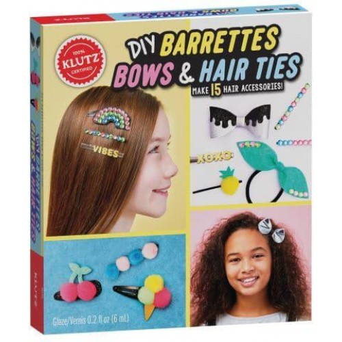 DIY Barrettes, Bows and Hair Ties - Klutz