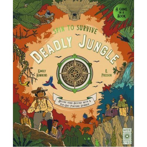 Deadly Jungle Decide Your Destiny With a Pop-Out Fortune Spinner - Spin to Survive