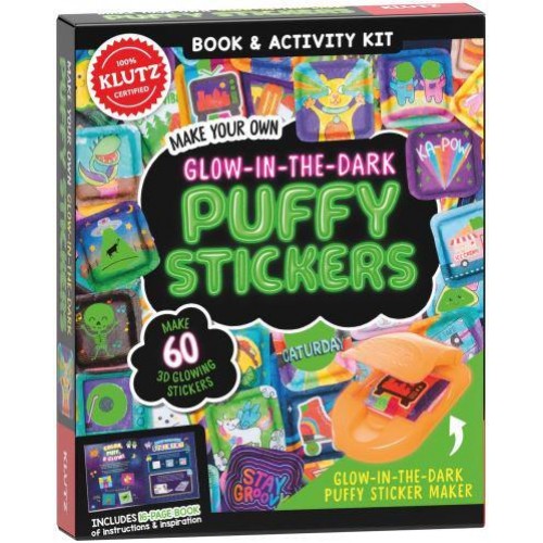 Make Your Own Glow-in-the-Dark Puffy Stickers (Klutz) - Klutz