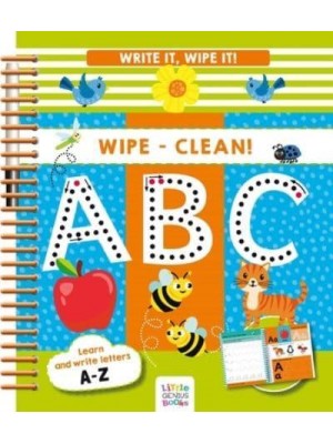 Write It, Wipe It! Wipe-Clean ABC