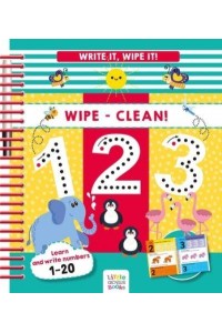 Write It, Wipe It! Wipe-Clean 123