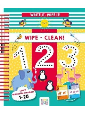 Write It, Wipe It! Wipe-Clean 123