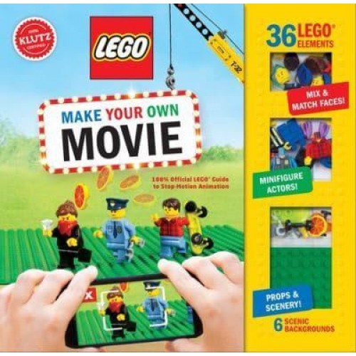 LEGO Make Your Own Movie 100% Official LEGO Guide to Stop-Motion Animation - Klutz
