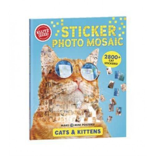 Sticker Photo Mosaics: Cats & Kittens (Klutz) - Klutz