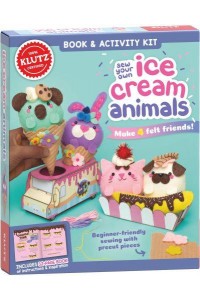 Sew Your Own Ice Cream Animals - Klutz