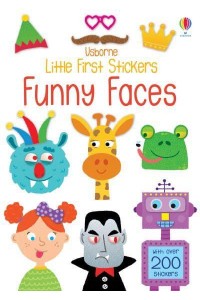 Little First Stickers Funny Faces - Little First Stickers