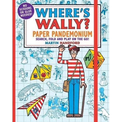 Where's Wally? Paper Pandemonium Search, Fold and Play on the Go! - Where's Wally?