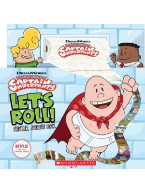 Let's Roll! Sticker Activity Book (Captain Underpants TV)