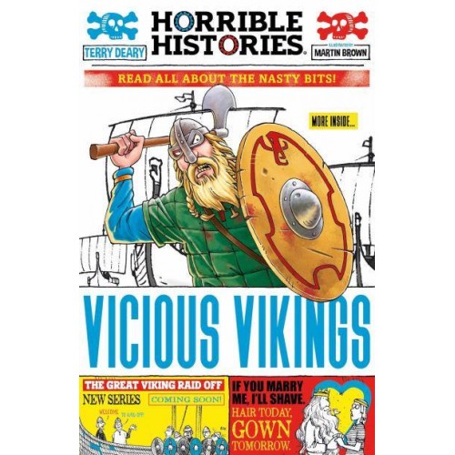 Vicious Vikings Read All About the Nasty Bits! - Horrible Histories