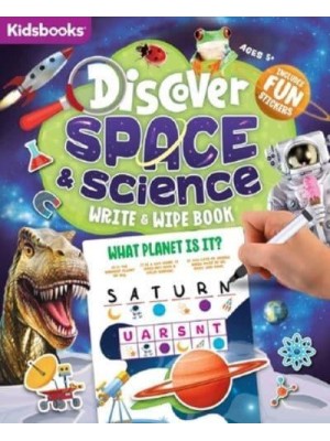 Discover Space & Science Write & Wipe Book